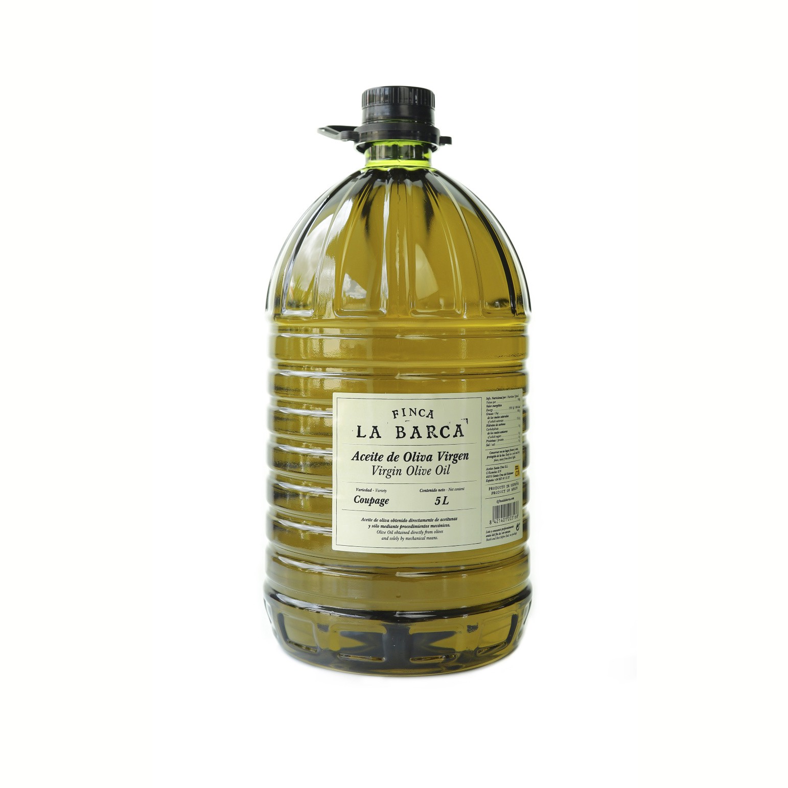 Aceite de Oliva Virgen garrafa 5 litros