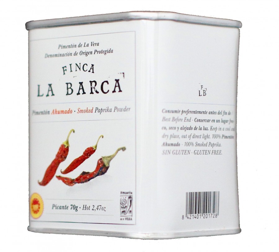 Pimentón de la Vera picante, 70g – delicias-esp