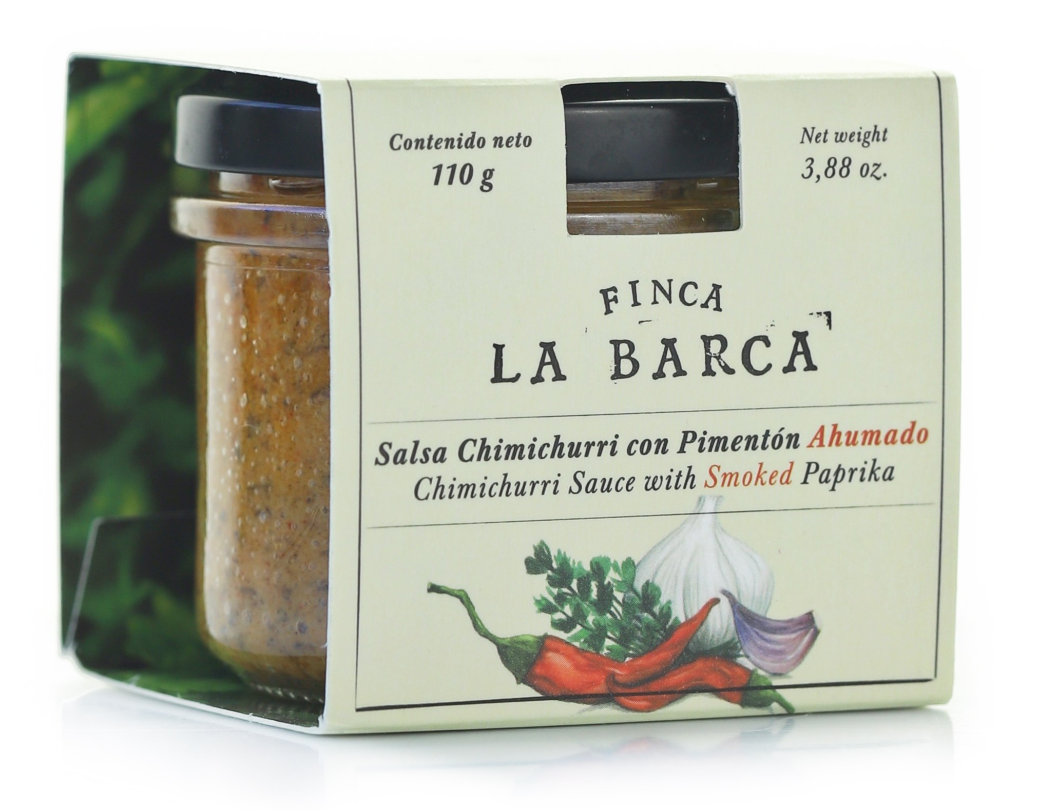 Chimichurri Sauce with Smoked Paprika "Finca La Barca" 110G